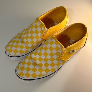 Yellow Check Vans